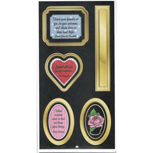Paper Pizazz Punch Outs Heritage Craft Book 11 Pages HOTP 3337 Acid Lignin Free