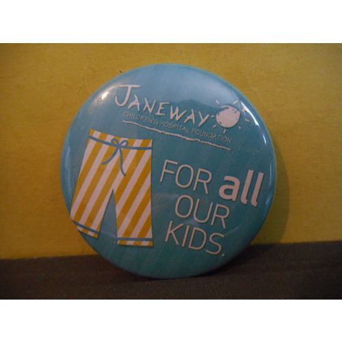 Janeway Children's Foundation,Newfoundland Pinback