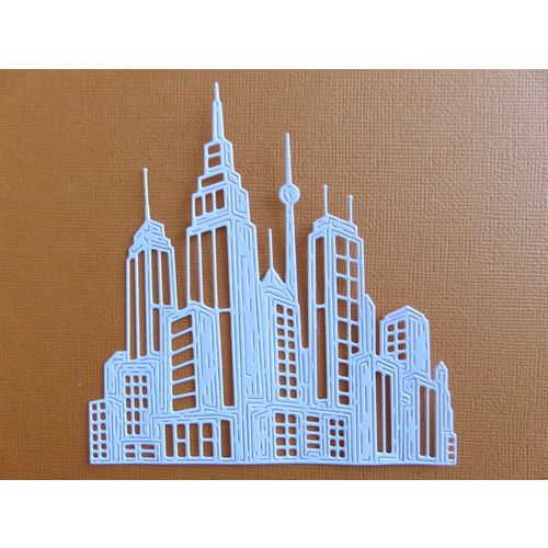 6 x Tattered Lace Die Cuts Skyline