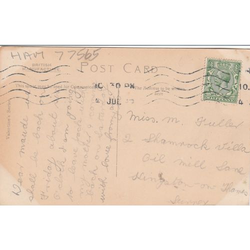 Dickens' Birthplace Portsmouth Hampshire Postcard (HAM77565)