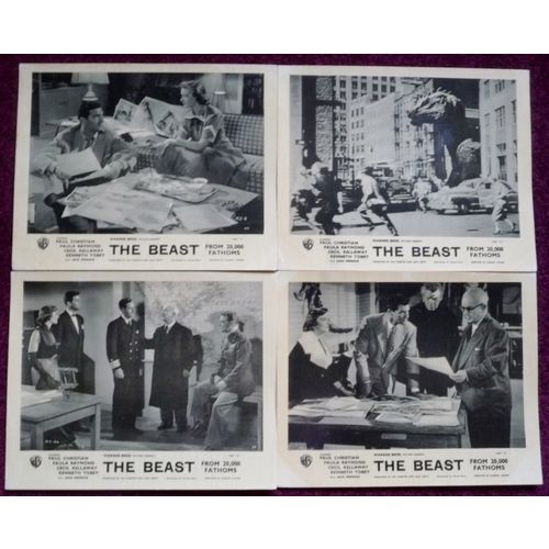 BEAST FROM 20,000 FATHOMS, The (1953) original release F.O.H. / Lobby cards