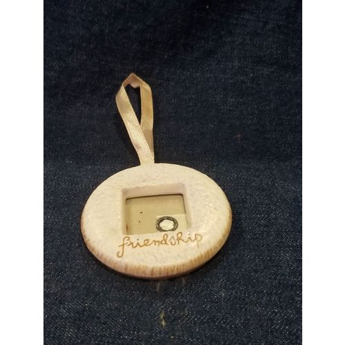 1990's "Friendship" Photo Frame Ornament