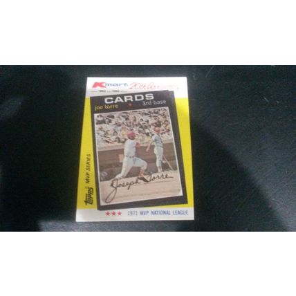 1982 Topps K-Mart 20th Anniversary Card # 20 Joe Torre Excellent (5) Cardinals
