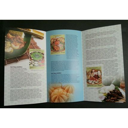 Malaysia Malay Festival Food 2017 Cuisine Delight (FDC pair) *signed *odd *rare
