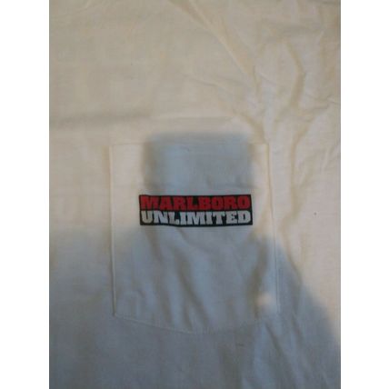 Marlboro Cigarettes Marlboro Unlimited White Mountain Pass Pocket T Shirt (new)