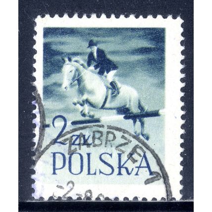 POLAND 1959, Sports - Showjumping, 2 Z, USED