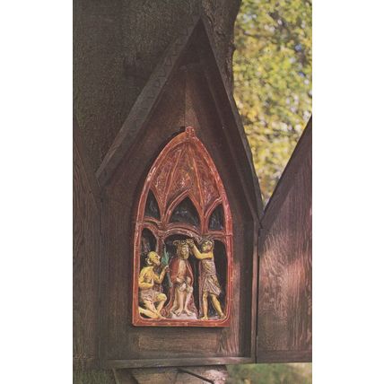 3rd Sorrowful Mystery The Crowning Of Thorns Crucifixion Kent Postcard