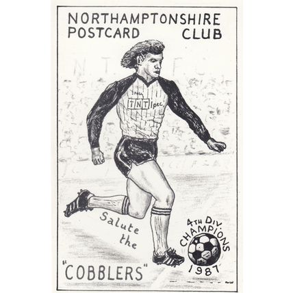 Northampton Football Club The Cobblers Limited Edition Vintage Postcard