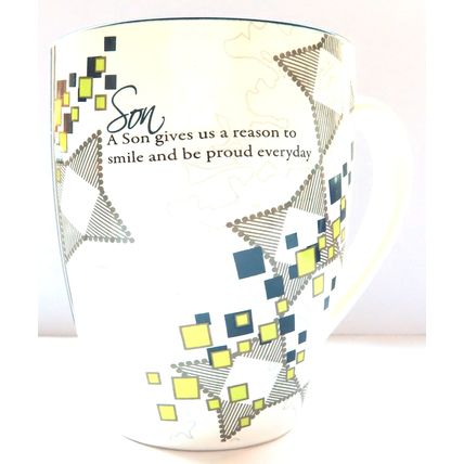 Pavillion Son Mug Ceramic with Sentimental Verse 12.4 CM