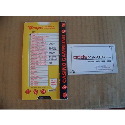 USED!! BEST BETS IN BLACKJACK AND TOP 20 POKER HANDS CARDS, FREE SHIPPING!!