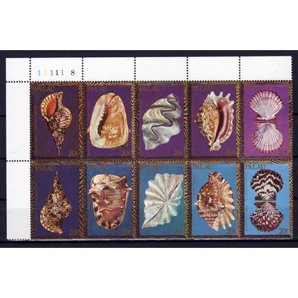 Palau 50a MNH Seashells Marine Life ZAYIX 0124M0110M