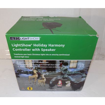 Gemmy Christmas Lightshow Holiday Harmony Controller With Speaker