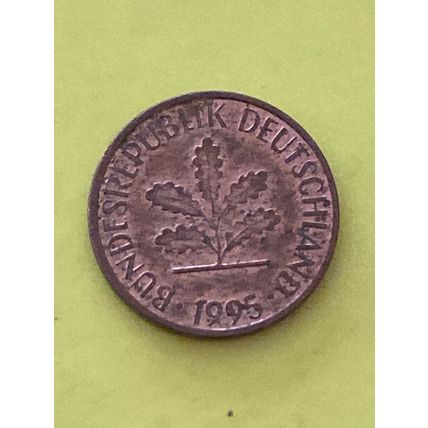 Umlaufmünze Deutschland BRD 1 Pfennig 1995 F