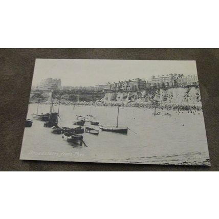 Early Ward's Postcard - Broadstairs scene from pier - Kent