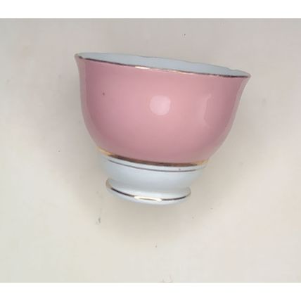 Vintage Colclough Harlequin - Pink -Slide Plate, Cup and Saucer