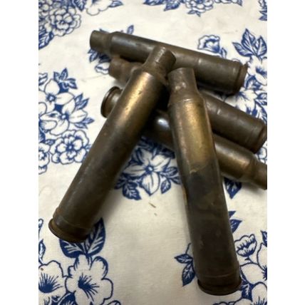 Winchester 300 Casings, Spent Rifle Brass for Crafts Used 5 Bullet Shells DIY