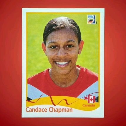 Panini Womens World Cup 2011 Candace Chapman Canada Sticker #50