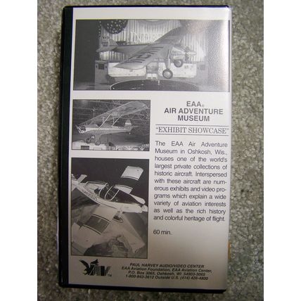 EAA Air Adventure Museum VHS cassette tapes (2)