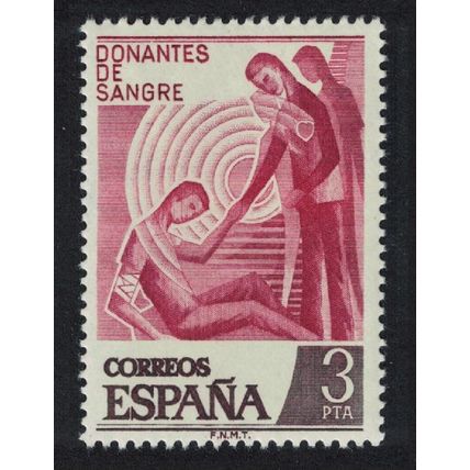 Spain Blood Donors Publicity 1976 MNH SG#2415