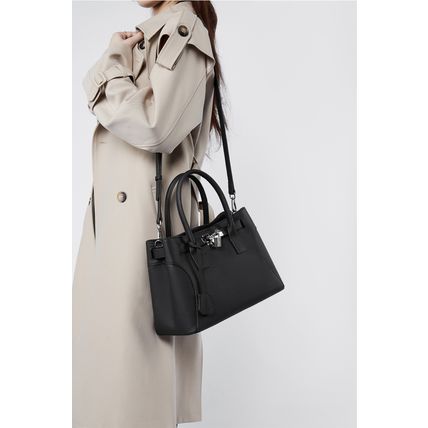 Women's Woven Shoulder Crossbody Bag Handbag Black