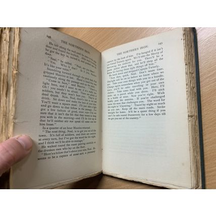 RARE* 1907 GEORGE A BIRMINGHAM "THE NORTHERN IRON" FICTION ANTIQUE BOOK (P4)