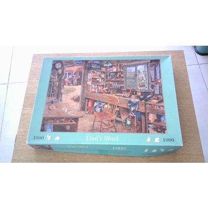 DAD'S SHED Jigsaw Puzzle (1000 Piece) House of Puzzles (2007)