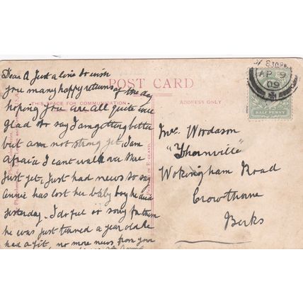 E271 NORTH TIDWORTH POST OFFICE . PRINTED POSTCARD