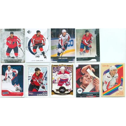 John Carlson 20x incl Neon Yellow, Blue, Silver, Sticker