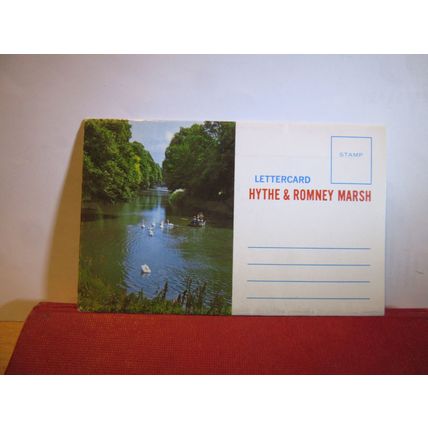 6 view lettercard of HYTHE & ROMNEY MARSH, KENT unused vintage =