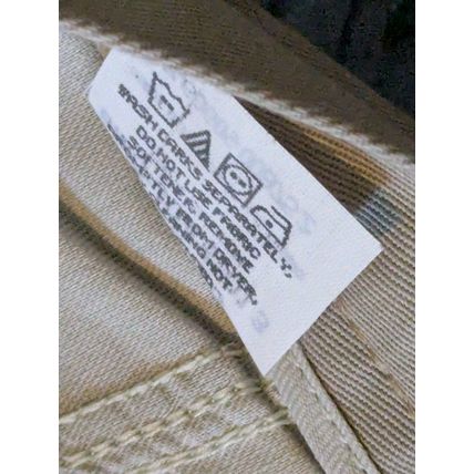 Wrangler Riata Khaki Pants Mens Size 34 x 30 Beige Straight Cotton 3 Pockets