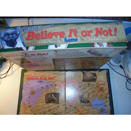 Ripley's Believe it or Not! Board Game, University Games, 2000!! $30.00 Shipped!