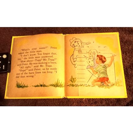Tell-A-Tale Series Peter's Pencil By Paula Hurley Butler 1953 Very Good Shape