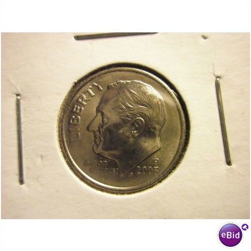 2003 P Roosevelt Dime UNC. FREE SHIPPING