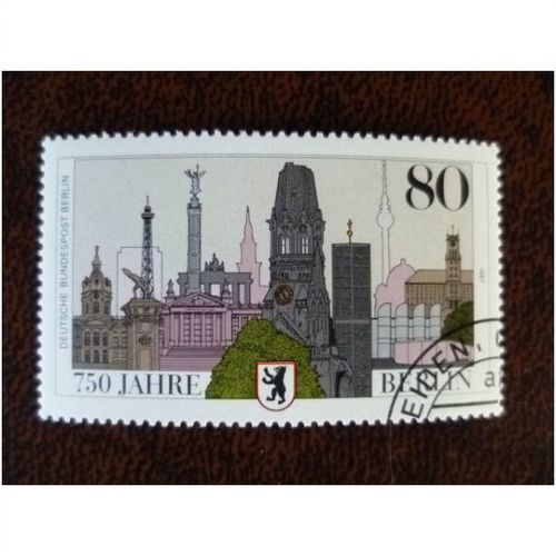 Germany West Berlin 1987 Berlin Landmarks fine used stamp SGB760