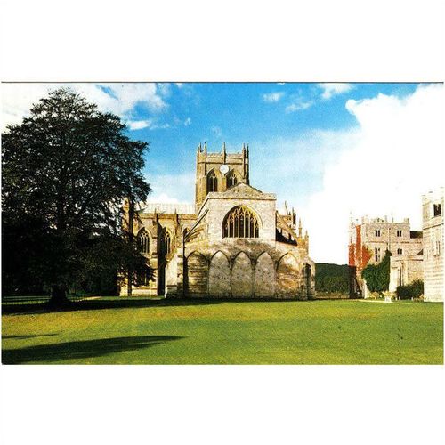 Colour Postcard - Milton Abbey Church , Dorset, England