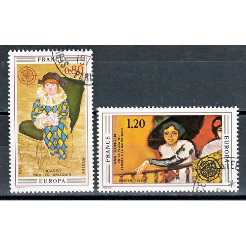 Frankrijk Europa Cept 1975 gestempeld