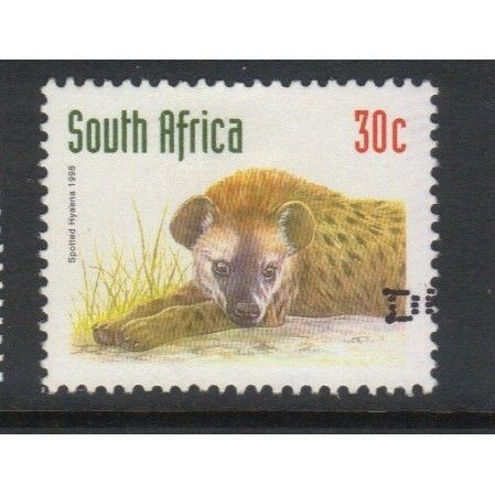 SOUTH AFRICA 1997 ENDANGERED FAUNA (3rd SERIES) 30c HYENA USED