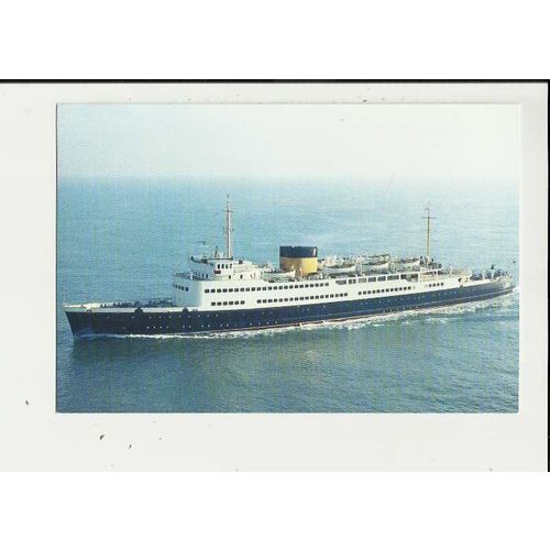 Belgian Marine MV KONING ALBERT Postcard by Tropic (T31)