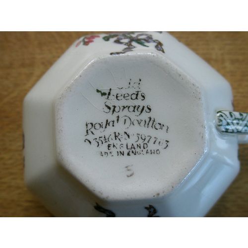 Pretty Vintage Royal Doulton Old Leeds Sprays Cup