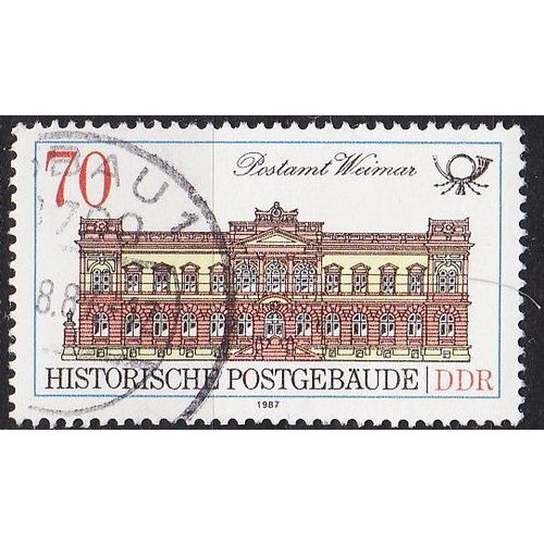 GERMANY DDR [1987] MiNr 3069 ( OO/used ) Bauwerke