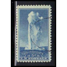 Used 744 5c Yellowstone National Park Fine RA2304