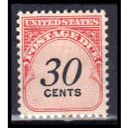 J98 30c Postage Due Fine MNH KA0851