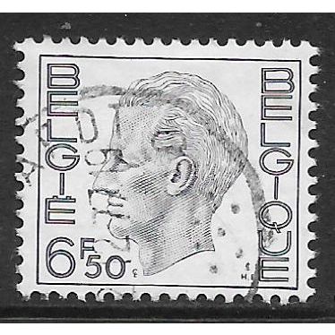 BELGIUM 1971 KING BAUDOUIN 6F.50 VIOLET SG 2214b FINE USED