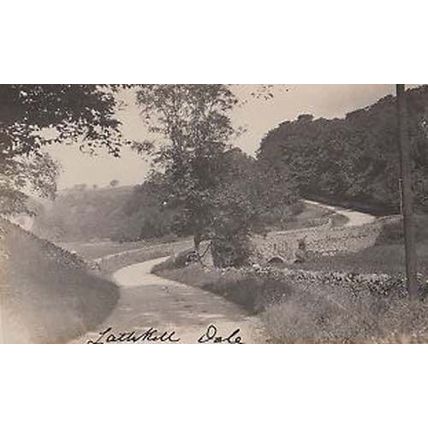 Lathkill Dale Derby Antique Real Photo Postcard