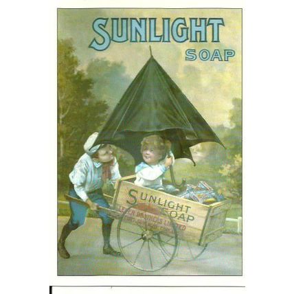 Advertising SUNLIGHT SOAP Postcard (Robert Opie (01BX02)