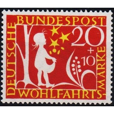 Germany. 1959 20pf+1pf S.G.1238 Unmounted Mint