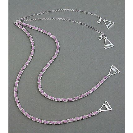 Bra Straps - CNL Style Chain Strap - Purple - BS-HH165PL