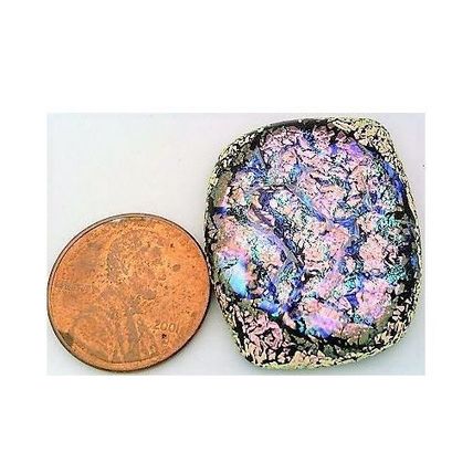 Craft Items Fused Glass Cabochons 116 qty Bulk Lot 2