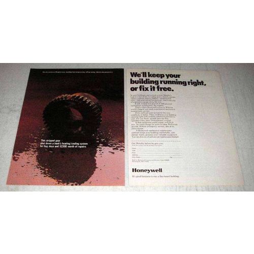 1978 Honeywell Commercial Division Ad - Running Right