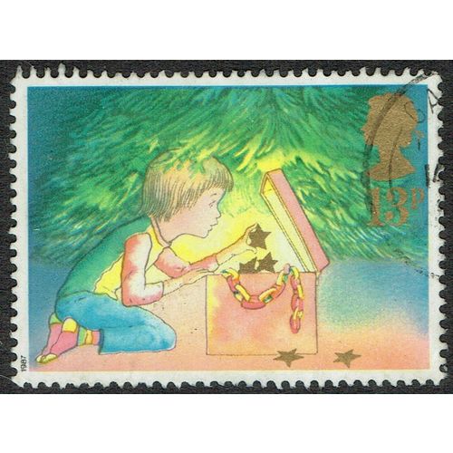 1987 Christmas 13p Multicoloured SG1375 FU